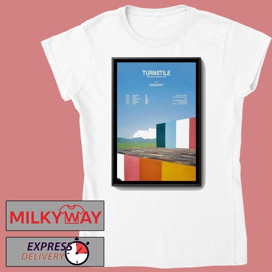 Tour 2025-2026 Turnstile Poster shirt