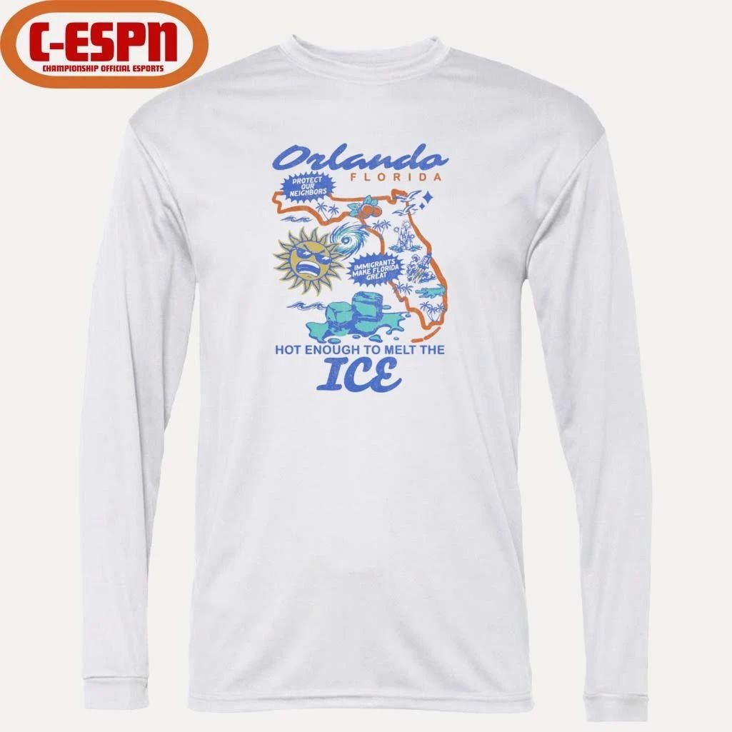 Orlando, FL Hot Enough To Melt The Ice T-Shirt