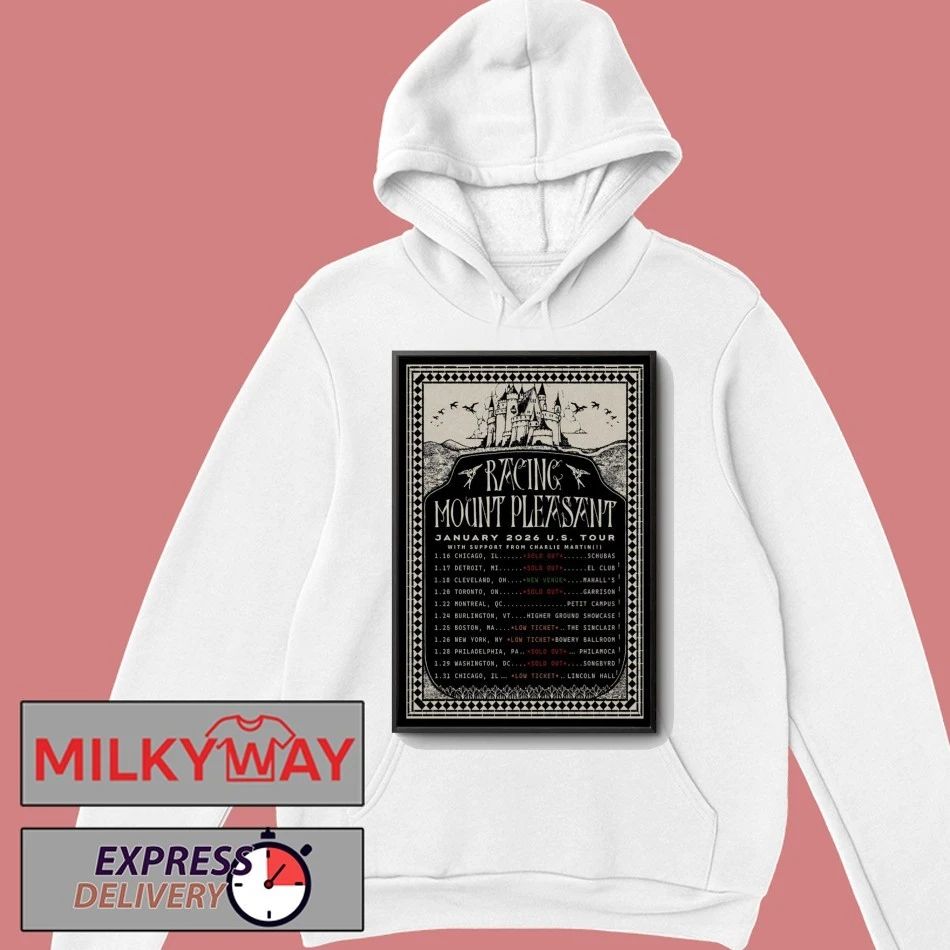 Racing Mount Pleasant Jan 2026 US Shows Poster shirt
