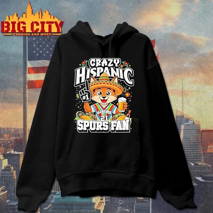Coyote Tim Duncan San Antonio Spurs Crazy Hispanic Spurs Fan Mexico 2026 Shirt