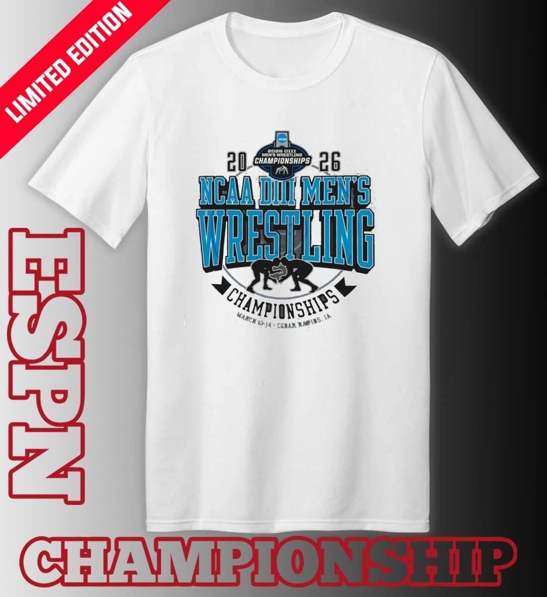 NCAA DIII Wrestling Championships 2026 Official T-Shirt