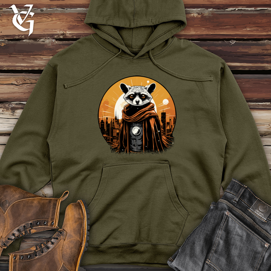 Raccoon Vigilante Midweight Hooded Sweatshirt