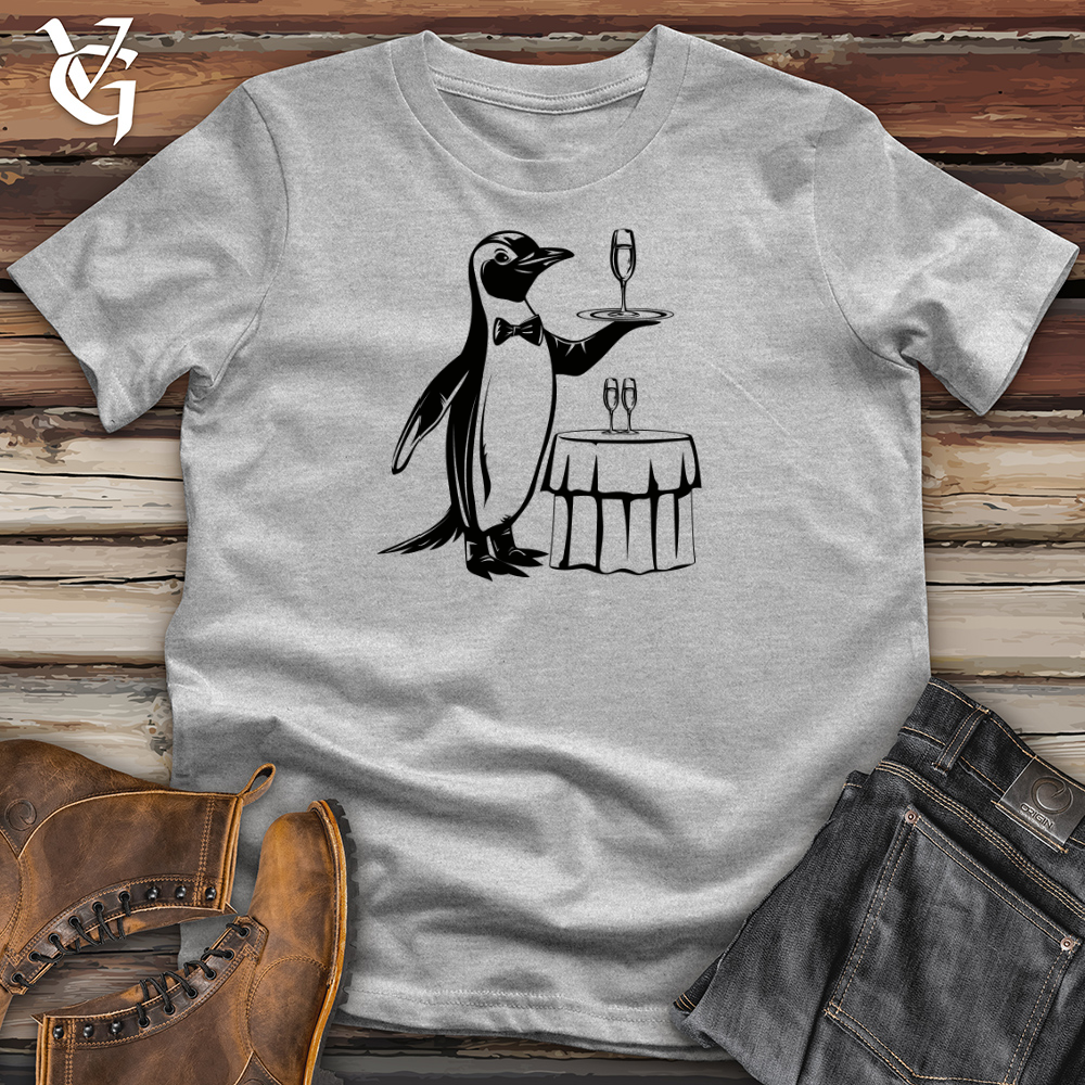 Penguin Waiter Elegance Cotton Tee
