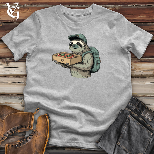 Sloth Pizza Delivery Cotton Tee