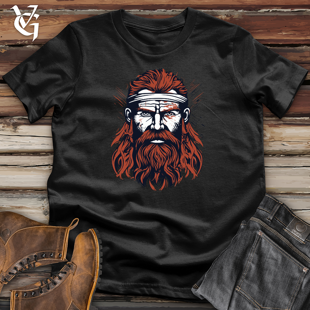 Red Viking Warrior Softstyle Tee