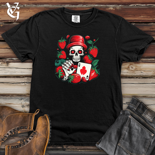 Whimsical Strawberry Gambler Heavy Cotton Comfort Colors Tee