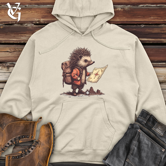 Hedgehog Explorer Quest Midweight Hooded Sweatshirt