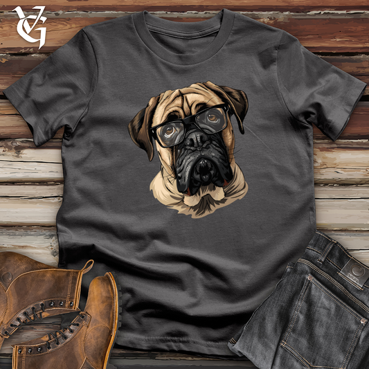 Pensive English Mastiff Portrait Softstyle Tee