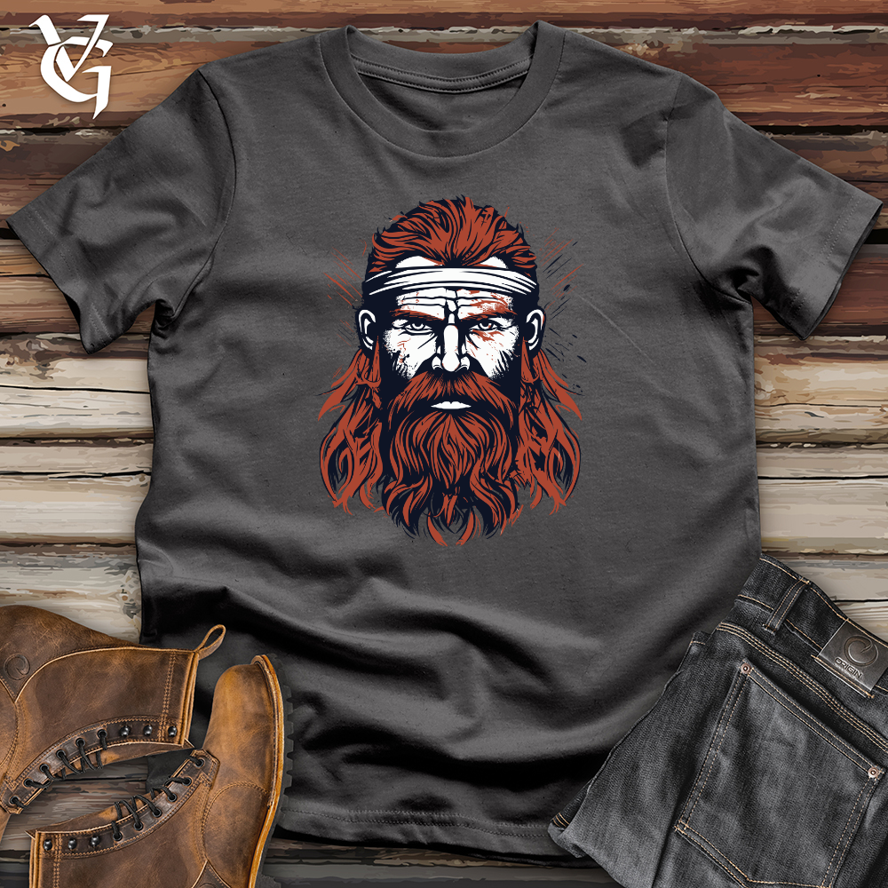 Red Viking Warrior Softstyle Tee