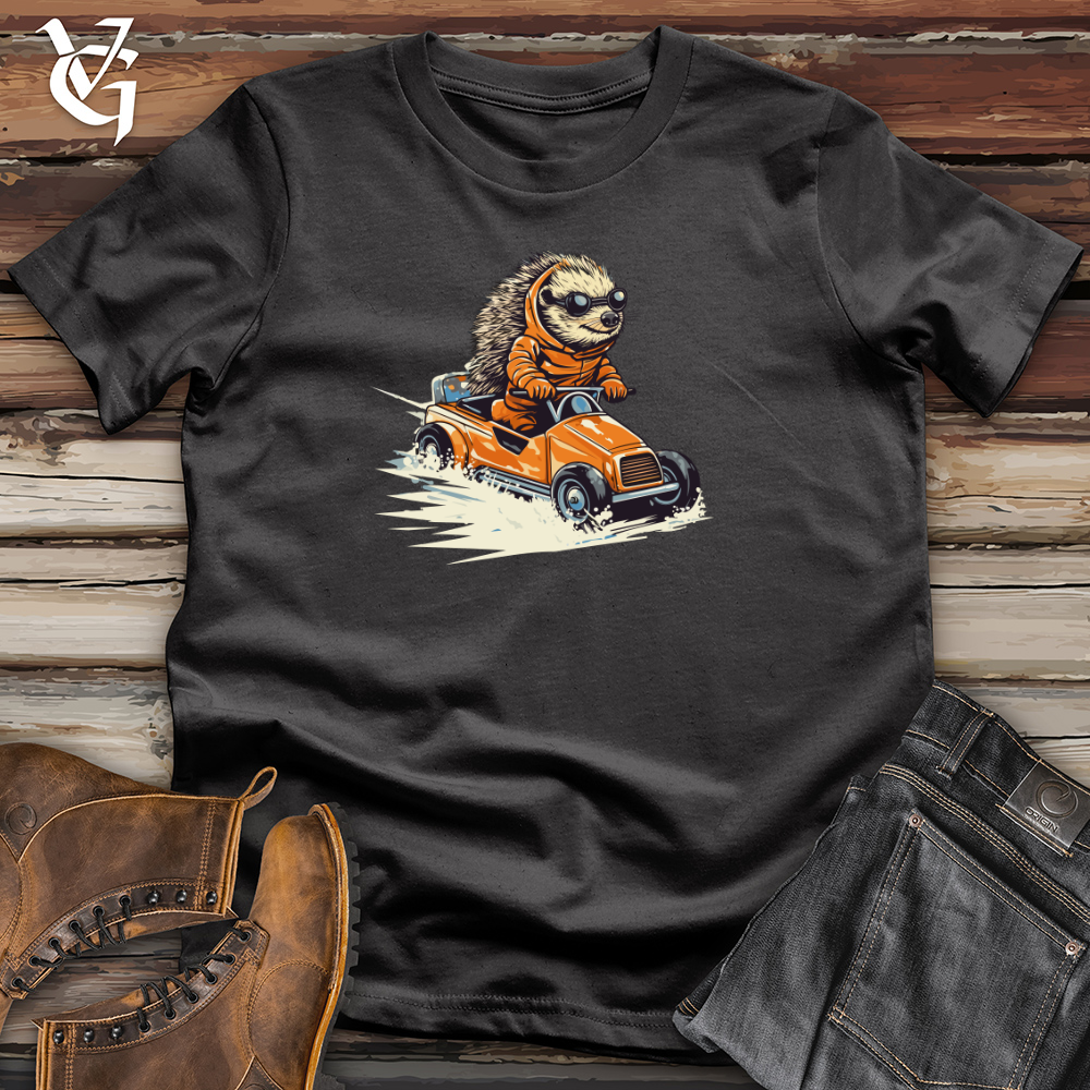 Hedgehog Racing Roadster Cotton Tee