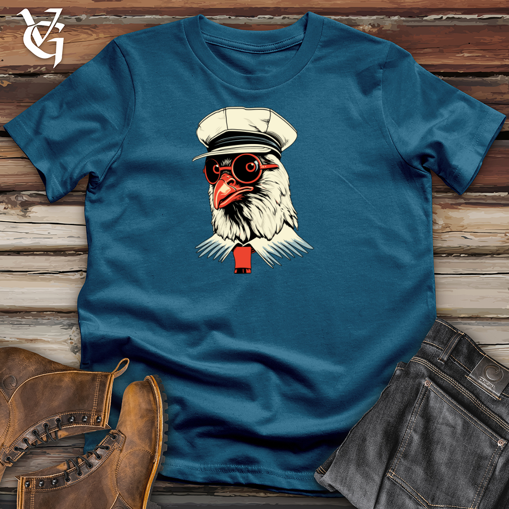Retro Rooster Referee Cotton Tee