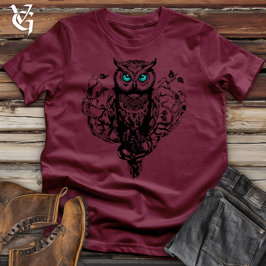 Aqua Eyed Owl Softstyle Tee
