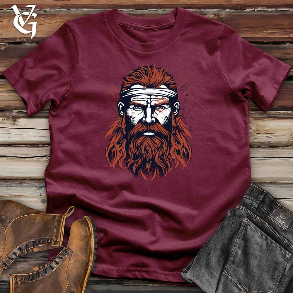 Red Viking Warrior Softstyle Tee