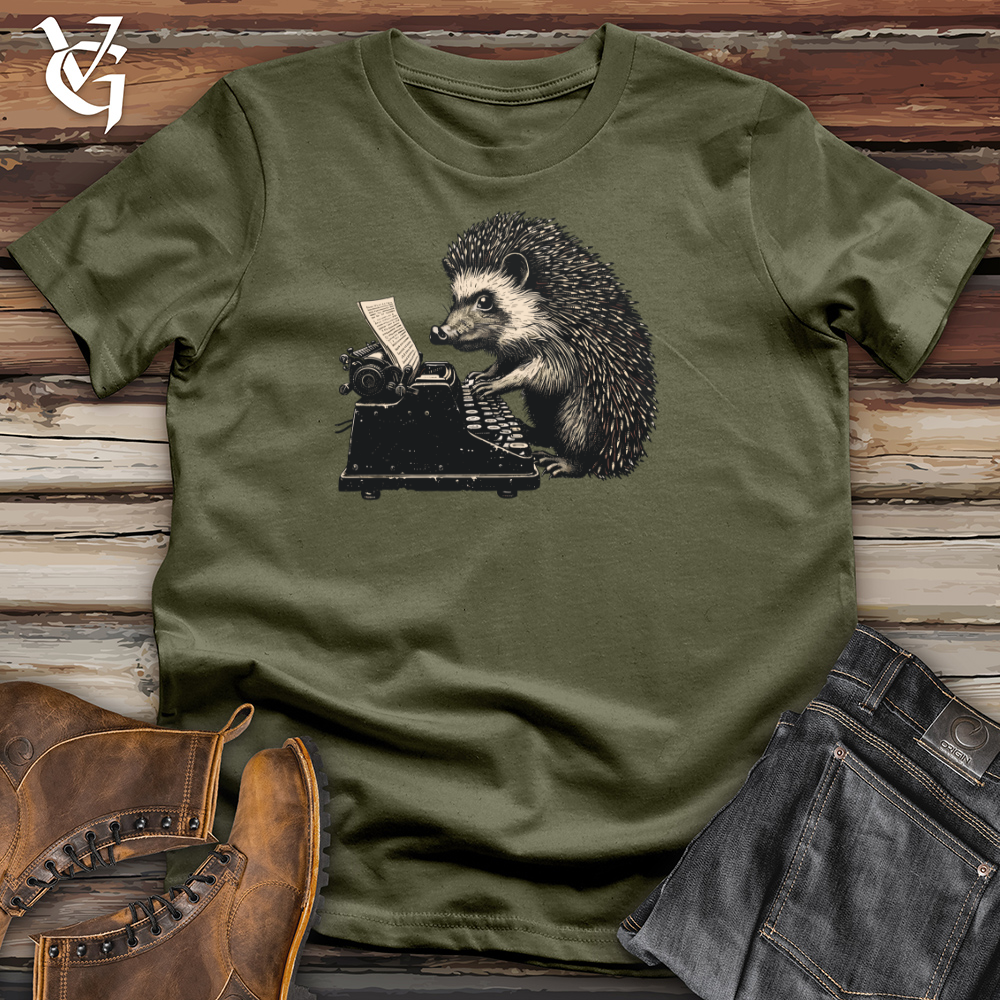 Hedgehog Novelist Mystique Cotton Tee