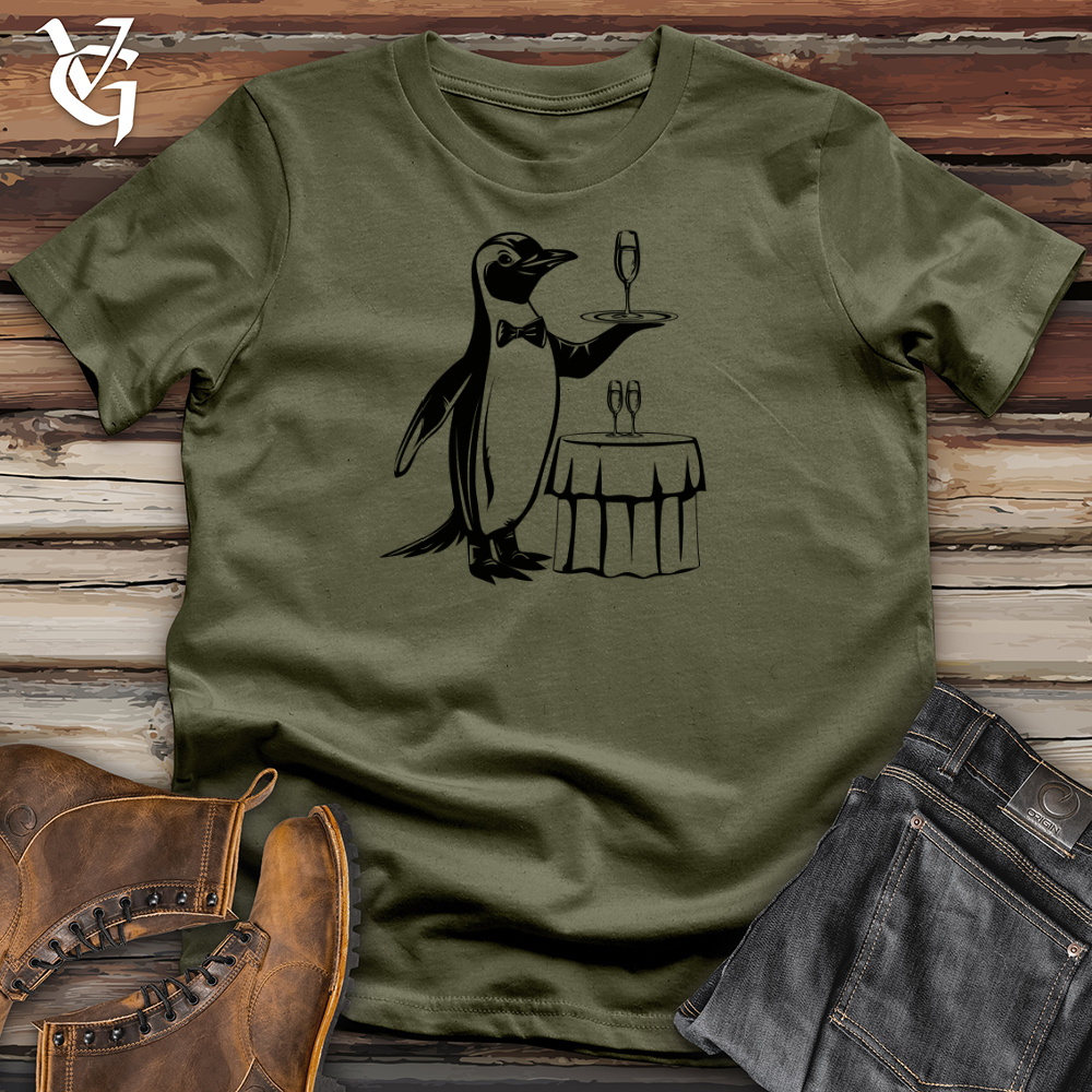 Penguin Waiter Elegance Cotton Tee