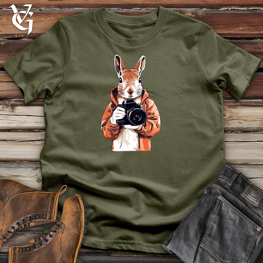 Snap Nut Cotton Tee Style001