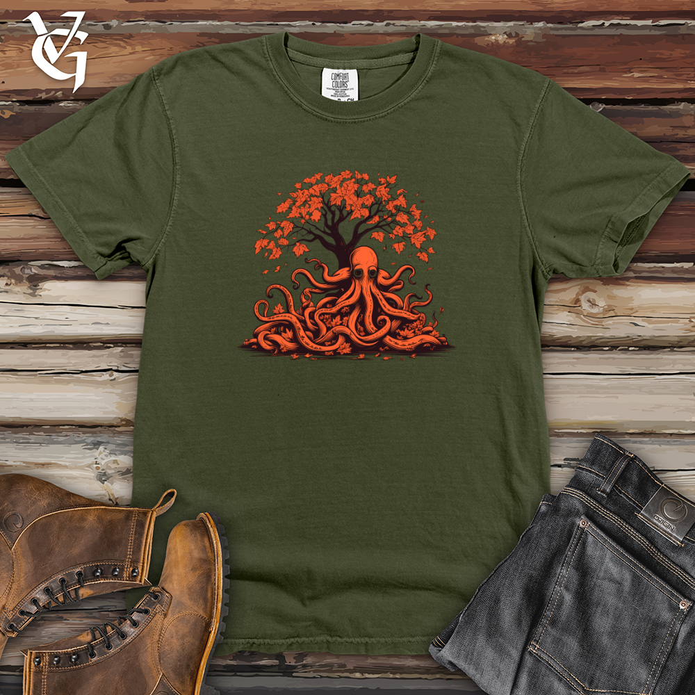 Retro Leaf Raker Heavy Cotton Comfort Colors Tee