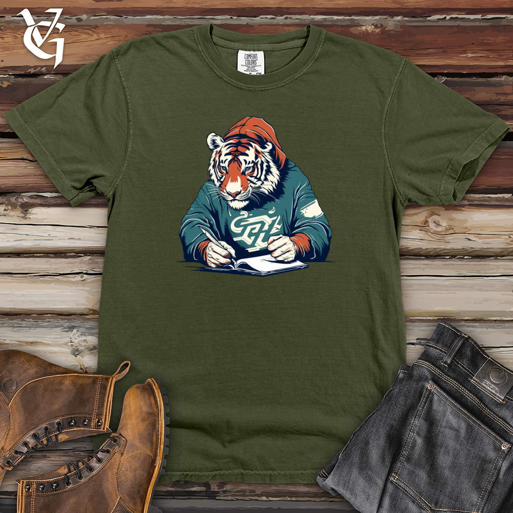 Retro Scribbling Tiger Heavy Cotton Comfort Colors Tee
