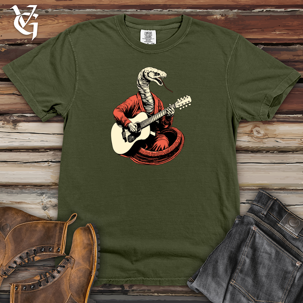 Retro Serpent Strummer Heavy Cotton Comfort Colors Tee