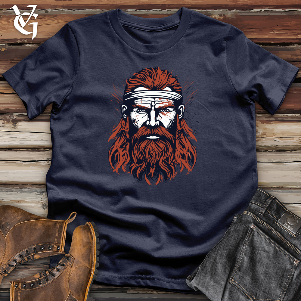 Red Viking Warrior Softstyle Tee