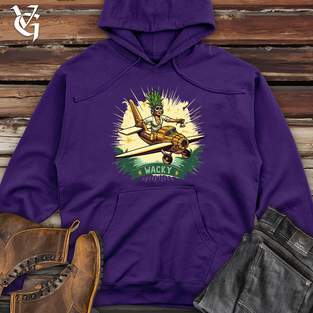 Retro Ace Pineapple Midweight Hooded Sweatshirt