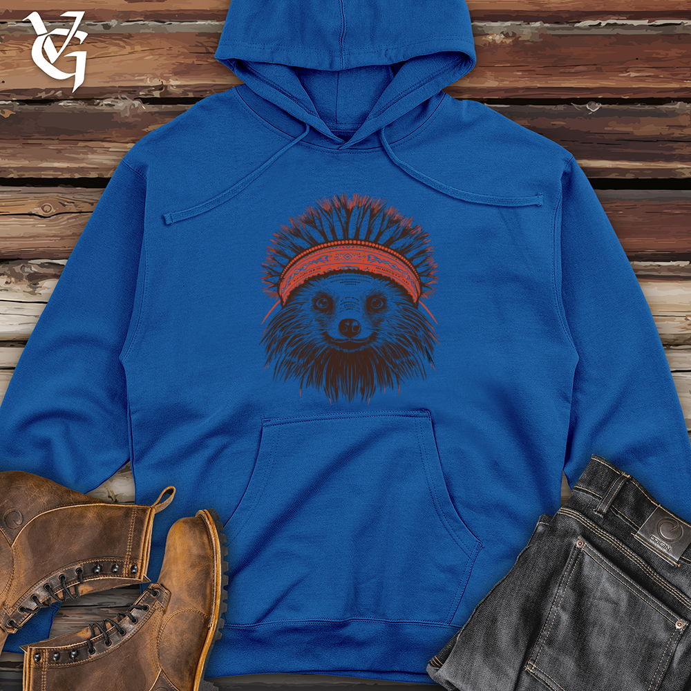 Porcupine Forest Frost Beanie Bliss Midweight Hooded Sweatshirt