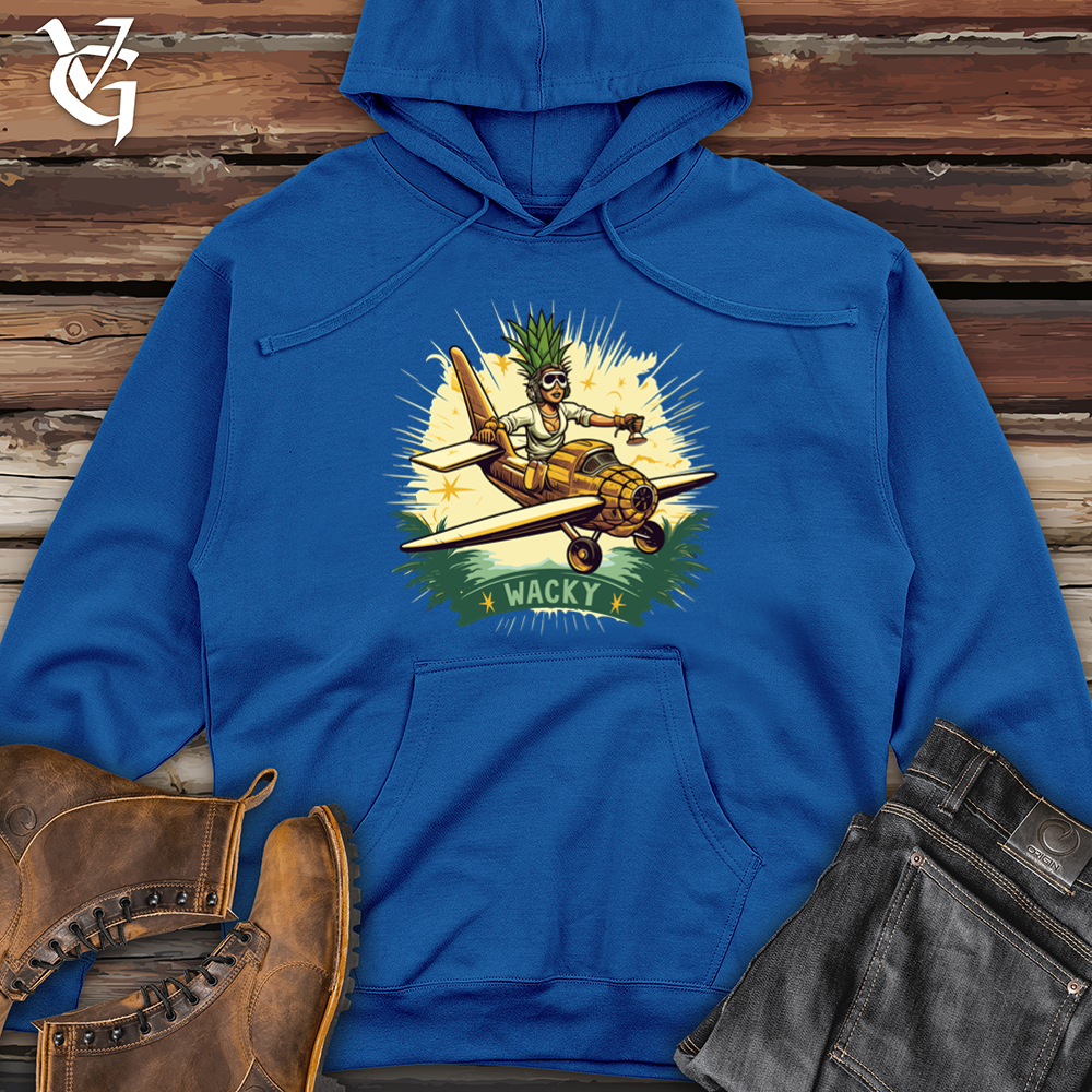 Retro Ace Pineapple Midweight Hooded Sweatshirt