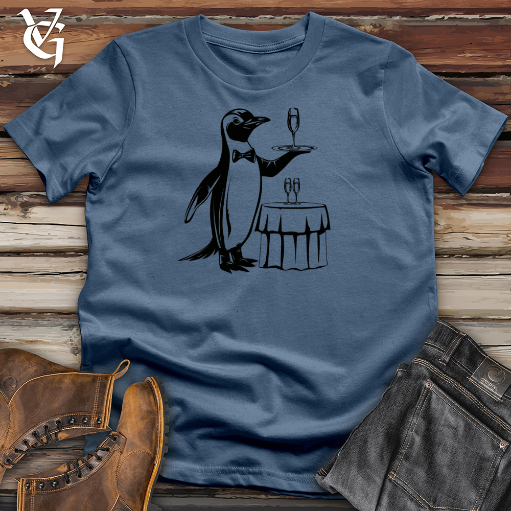 Penguin Waiter Elegance Cotton Tee