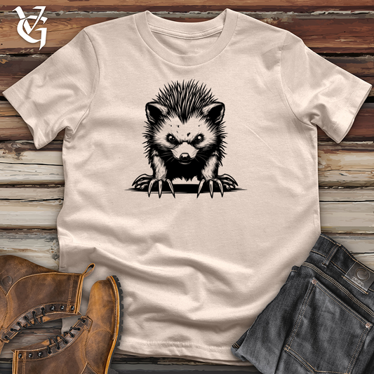 Hedgehog Fierce Gaze Cotton Tee