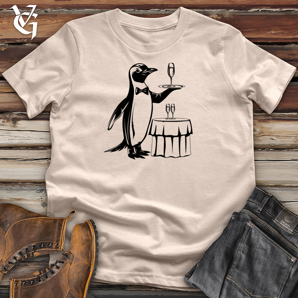 Penguin Waiter Elegance Cotton Tee