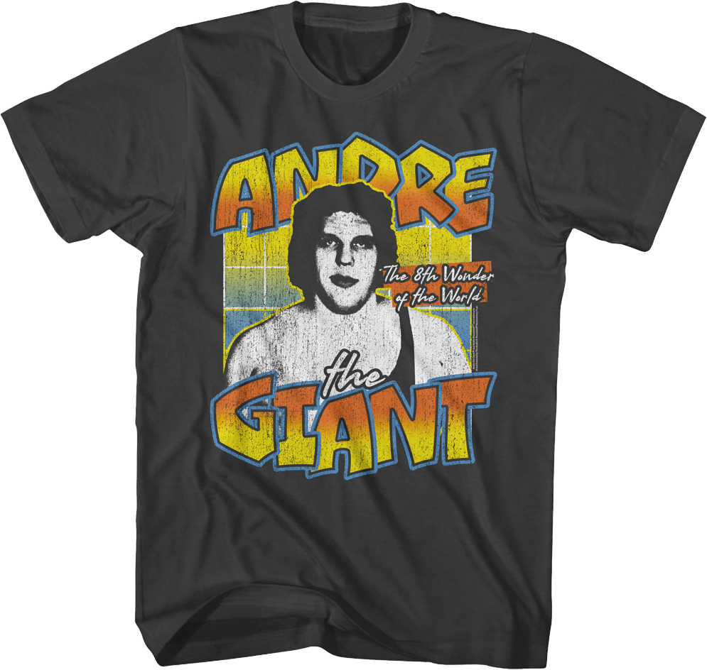 Vintage 8th Wonder Of The World Andre The Giant T-Shirt