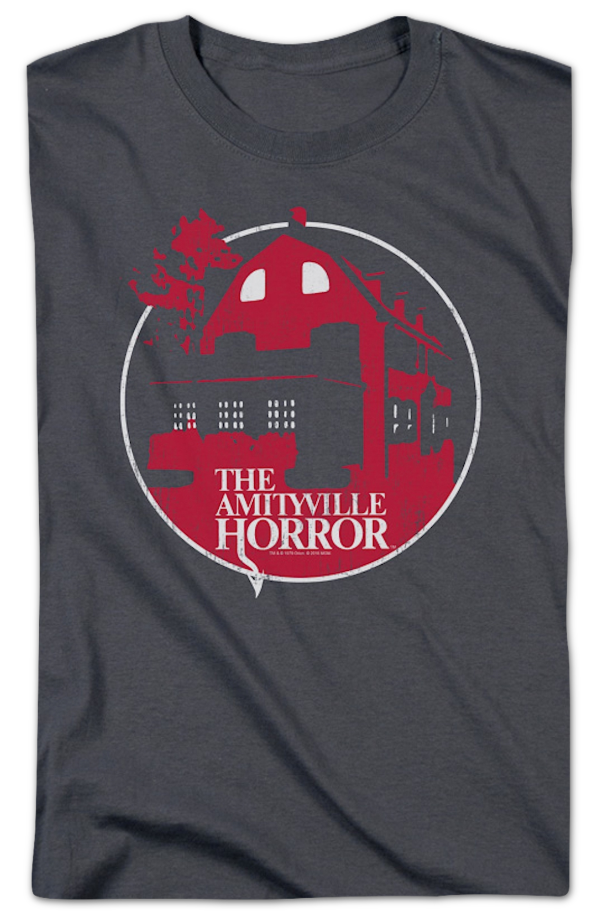 Vintage Red House Amityville Horror T-Shirt