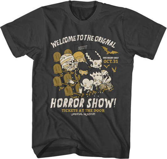 Welcome To The Original Horror Show Universal Monsters T-Shirt