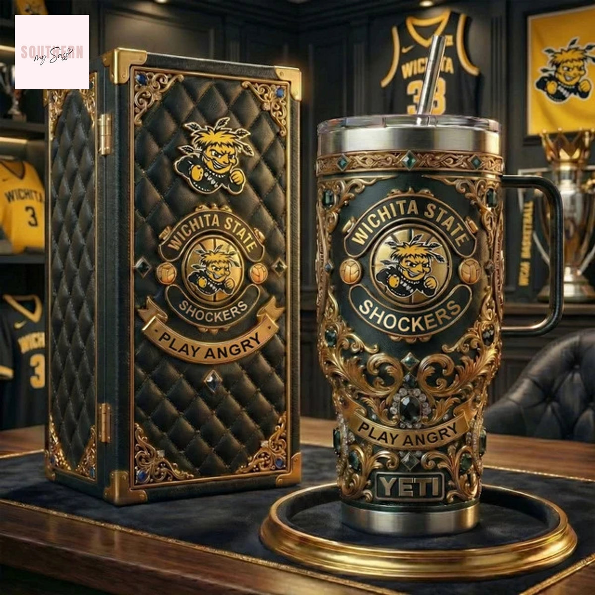 Wichita State Shockers Play Angry Tumbler