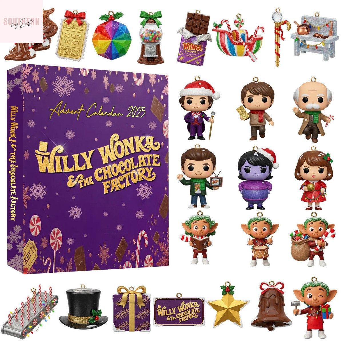 Willy Wonka & The Chocolate Factory Advent Calendar 2025