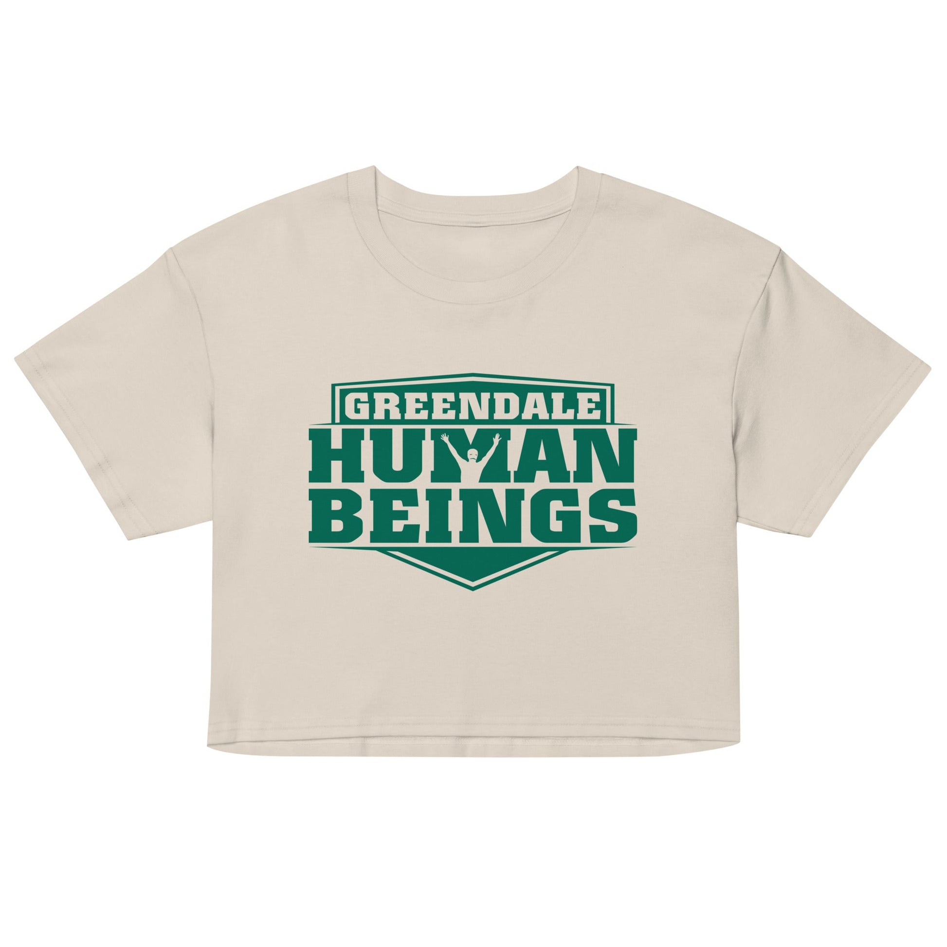 Greendale Human Beings Women's Crop Tee