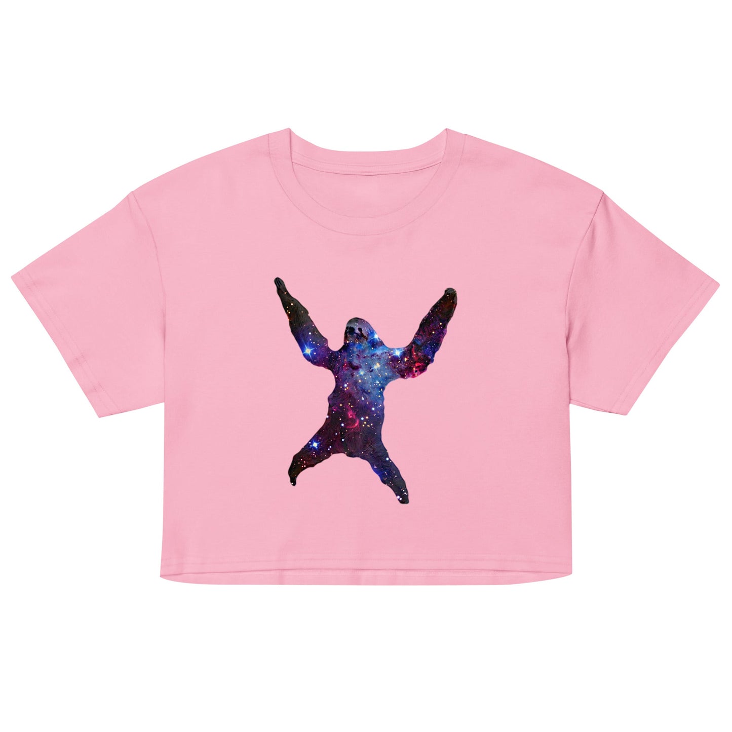 Sloth Nebula Women's Crop Tee