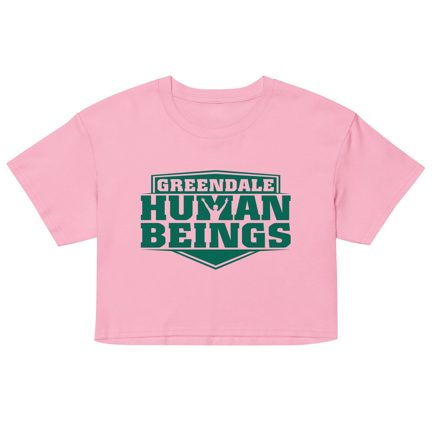 Greendale Human Beings Women's Crop Tee
