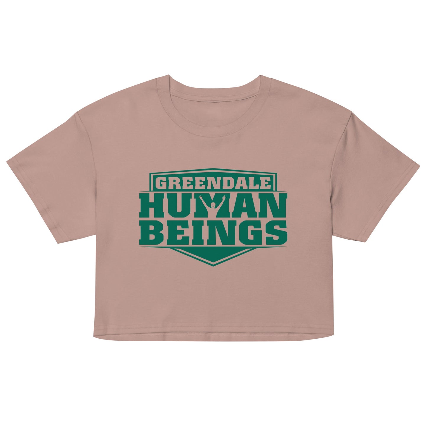 Greendale Human Beings Women's Crop Tee