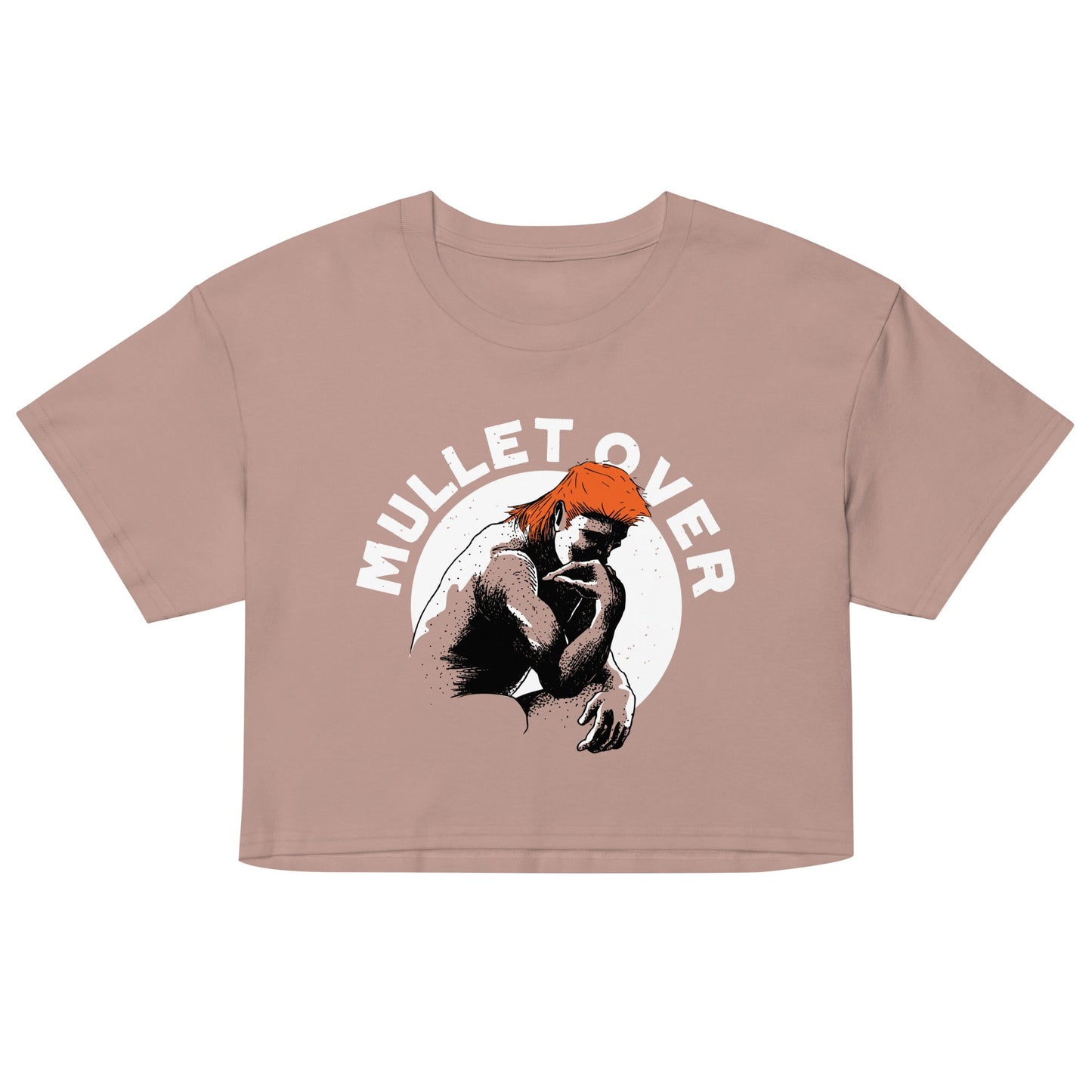 Mullet Over Women's Crop Tee