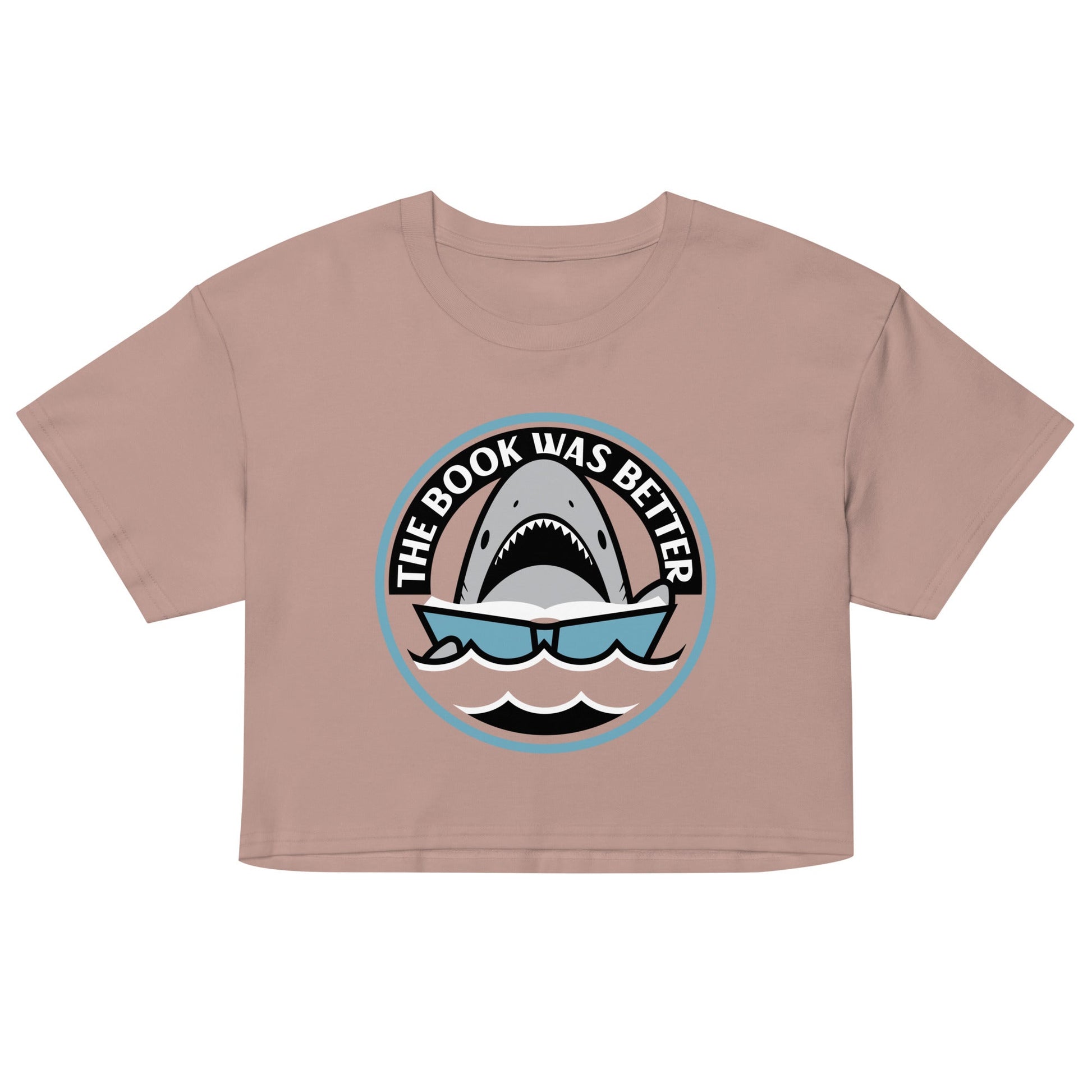The Book Was Better Women's Crop Tee