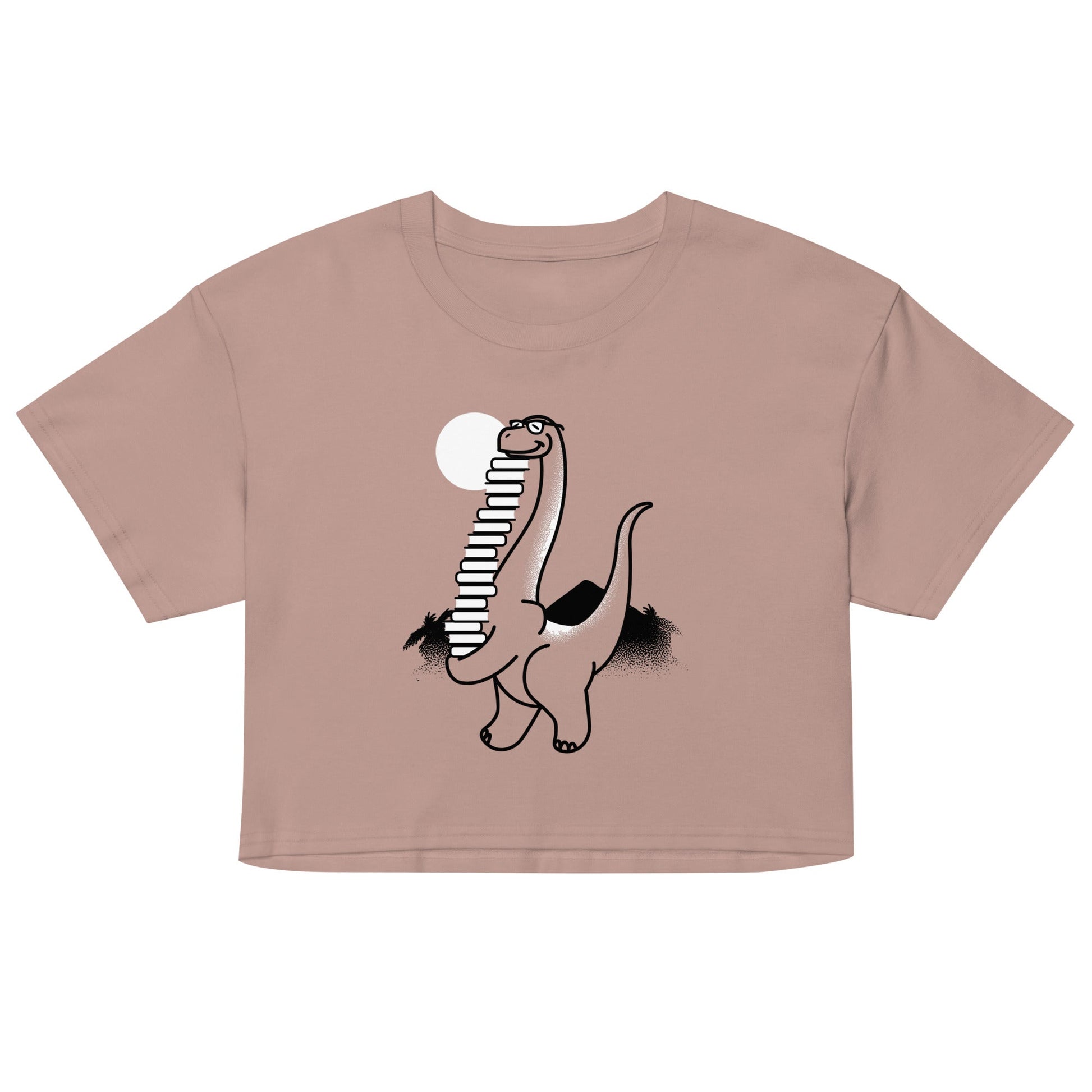 Bookosaurus Women's Crop Tee