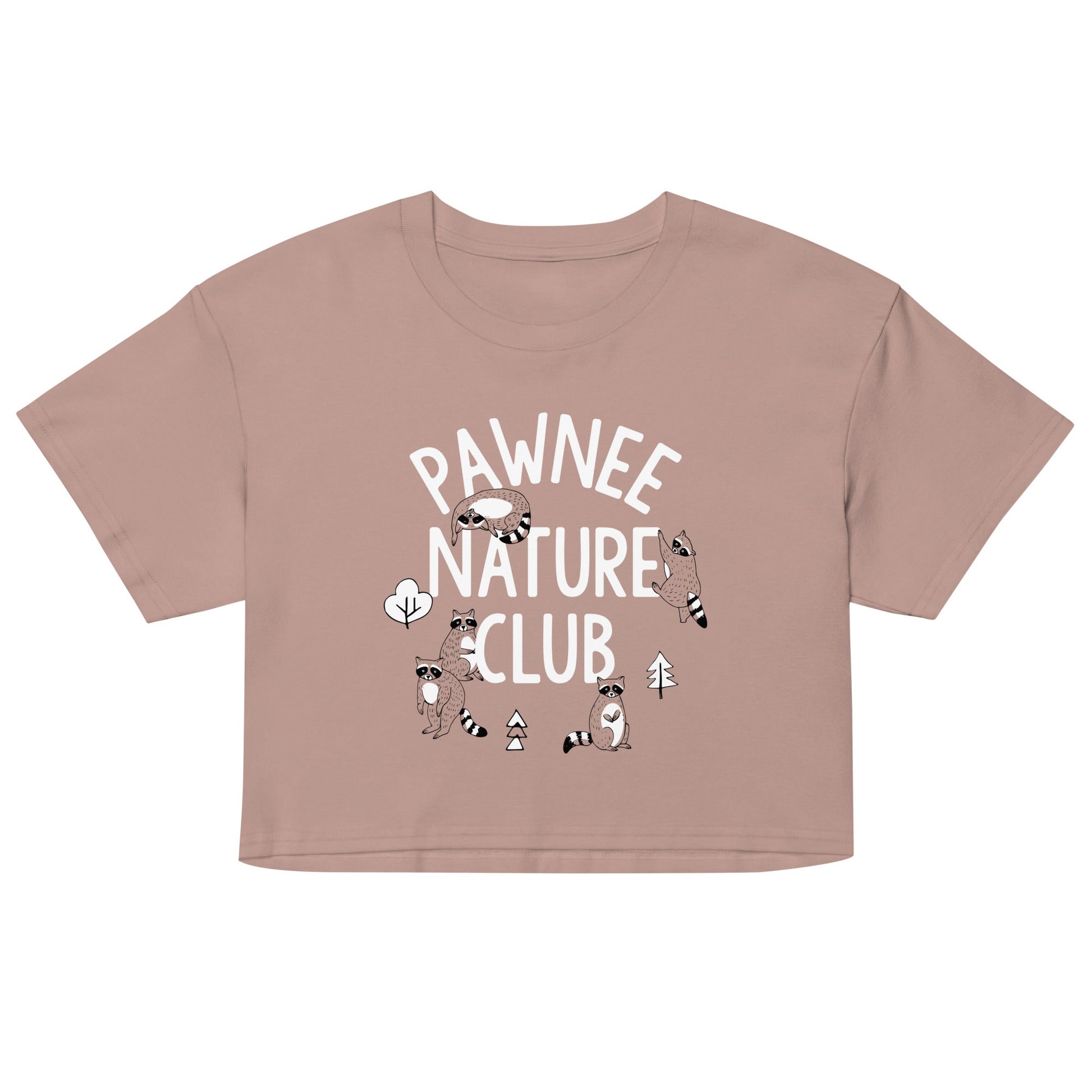 Pawnee Nature Club Women's Crop Tee