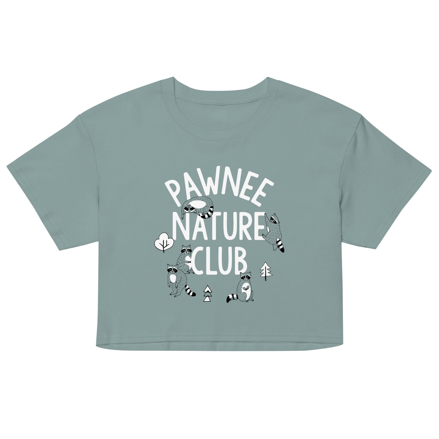 Pawnee Nature Club Women's Crop Tee