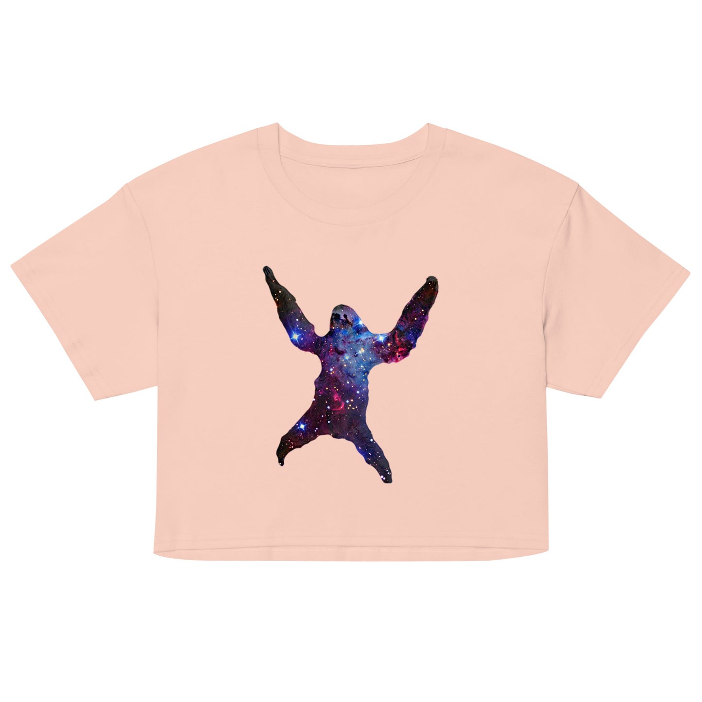 Sloth Nebula Women's Crop Tee