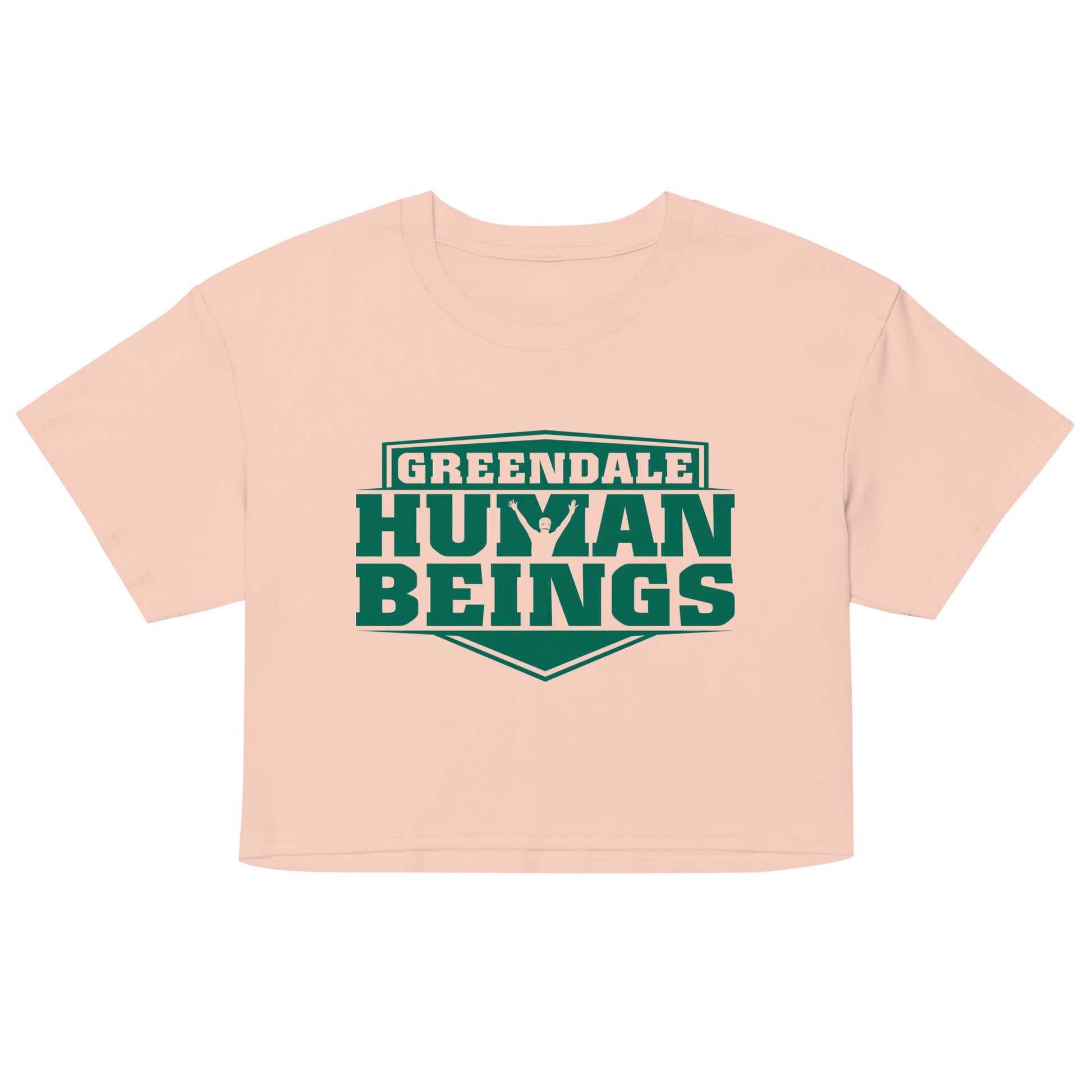 Greendale Human Beings Women's Crop Tee