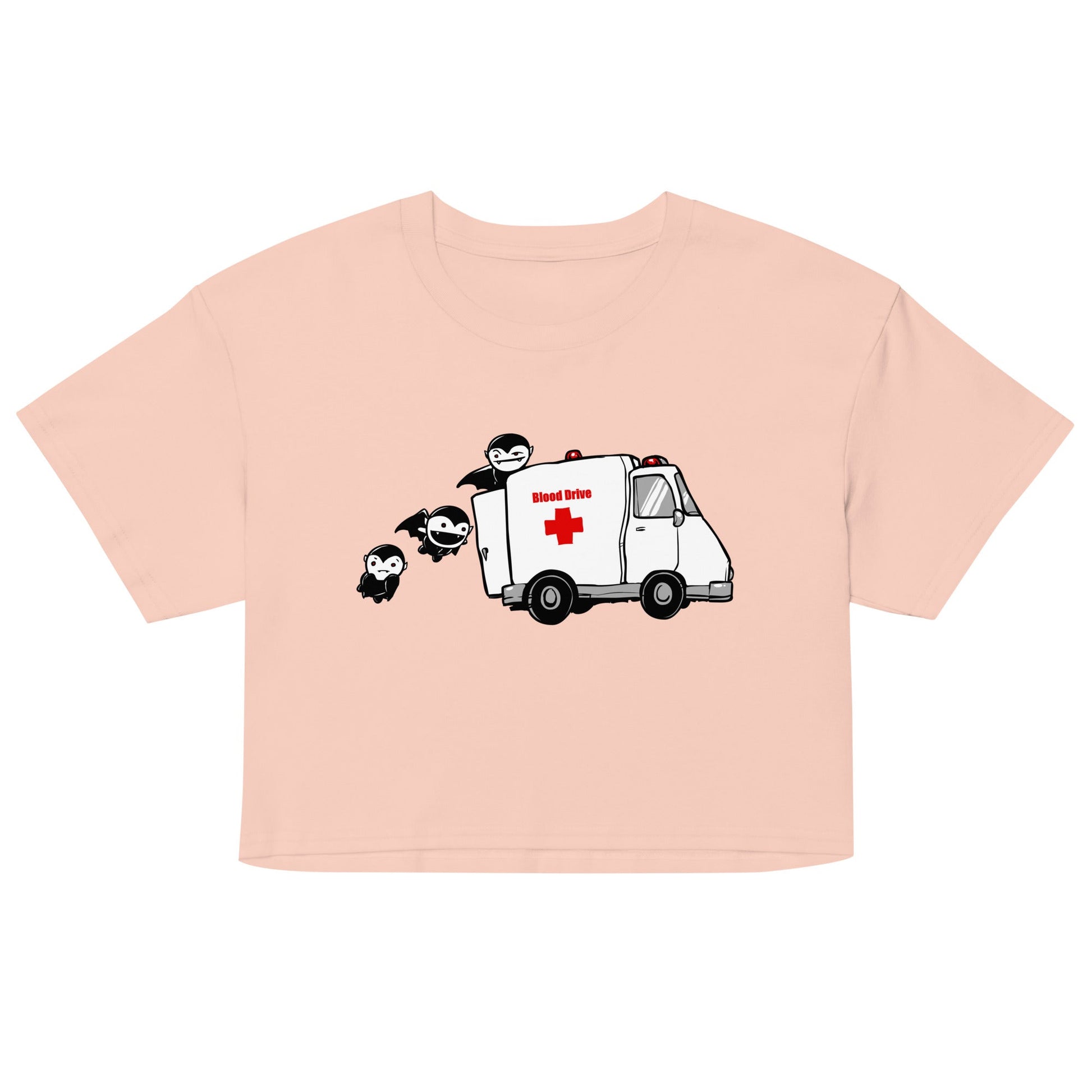 Blood Drive Vampires Women's Crop Tee