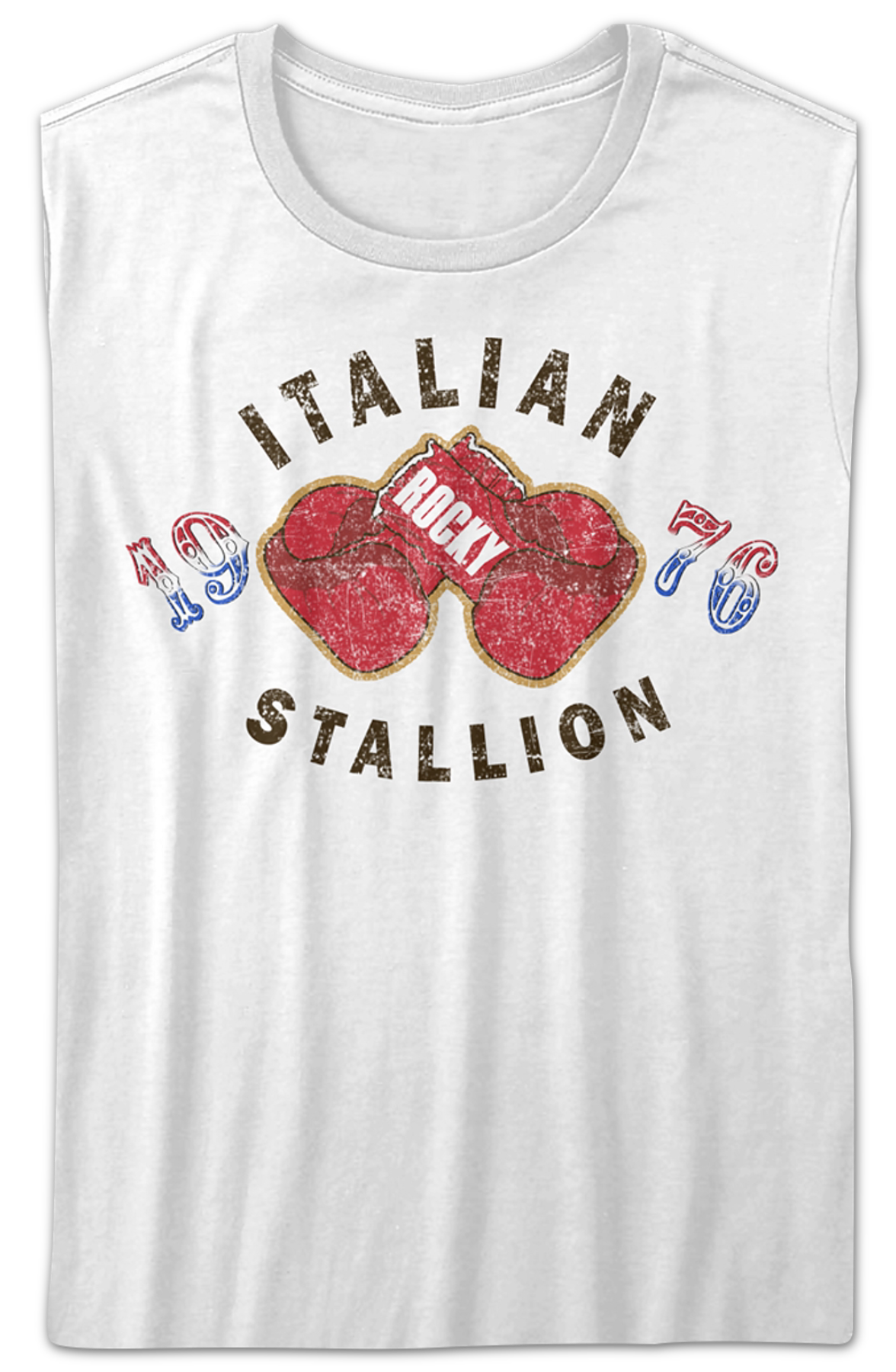Womens Italian Stallion 1976 Rocky Shirt