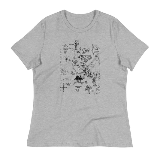 100 Acre Map Women's Signature Tee