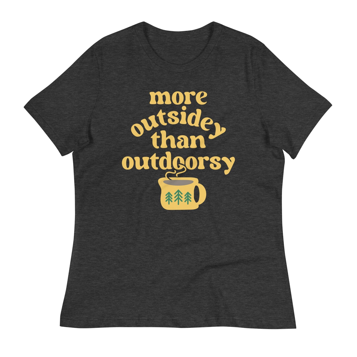 More Outsidey Than Outdoorsy Women's Signature Tee